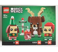 LEGO 40353 BRICKHEADZ 40353 REINDEER, ELF & ELFIE CHRISTMAS Retired BNIB 2019