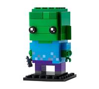 LEGO 40626 Brickheadz Minecraft Zombie Build This Iconic Minecraft Character in Collectible Brickheadz Form 10+ 80 Pieces