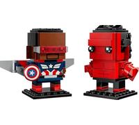 LEGO BrickHeadz 40668 Captain America & Red Hulk - Marvel - New & Sealed