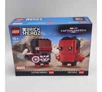 LEGO 40668 BrickHeadz - Marvel - Captain America & Red Hulk - Brand New & Sealed