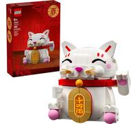 LEGO Maneki Neko 40813 Toy Blocks, Boys and Girls, 9 Years Old, Domestic Distribution