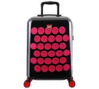 Lego 40L ColourBox Brick Dots Black/Pink Cabin Suitcase in Black Lego Black Cabin