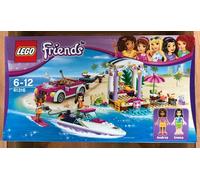 LEGO 41316 FRIENDS Andreas speedboat transport 6-12 309 pcs ~NEW lego sealed~