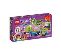 LEGO 41371 Friends Mia’s Horse Trailer Toy, Stable Extension Set, 4x4 Buggy, Mia and Emma Mini Dolls