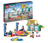 LEGO 41751 Friends Skate Park, Skateboard Toys for Kids, Girls and Boys Aged 6 Plus, Mini-Doll Playset with Toy Scooter and Wheelchair, Birthday Gift Idea, 2023 Characters