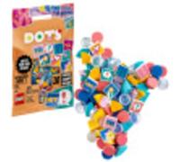 LEGO 41916 Dots Extra DOTS - Series 2 DIY Tiles Beads Set with 10 Surprise Charms, Arts and Crafts for Kids Multicolored
