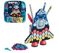LEGO 41936 DOTS Pencil Holder Rocket Toy Desk Décoration, Creative Activities, Arts & Crafts Set for Kids Age 6