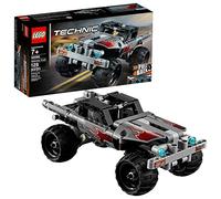 LEGO 42090 Technic Getaway Truck with Pull-Back Motor, Monster Truck Model, Building Set for 7+ Years Old Boys and Girls