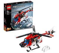 LEGO 42092 Technic Rescue Helicopter, 2 in 1 Concept Toy Plane, Model Building Set for 8+ Years Old Boys and Girls