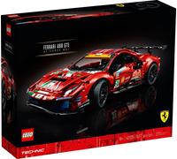 Lego 42125 Technic Ferrari 488 GTE AF Corse #51 Super Car Building Set BNISB