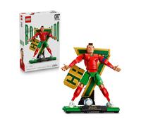 LEGO Editions Cristiano Ronaldo - Football Legend Toy - 3D Figure Display Model Kit - DIY Kids' Room Decor - Gift for 12+ Year Old Boys, Girls & Adult Sports Fans - 43016