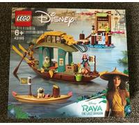 Lego 43185 Disney Raya & The last Dragon Boun's Boat 6+ 247 pcs New Lego sealed