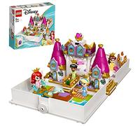 LEGO 43193 Disney Princess Ariel, Belle, Cinderella and Tiana's Storybook Adventures