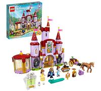 LEGO 43196 Disney Belle and the Beast’s Castle Building Toy from The Beauty and the Beast Movie with Princess & Prince Mini Dolls