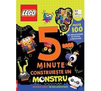 Lego: 5 minute. Construieste un monstru. 49 piese + Carte de activitati, Editie in limba romana