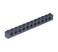 LEGO 5 x Technic, Brick 1 x 12 with Holes Dark Bluish Gray