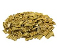 LEGO 50 Plate 2 x 4 Tan