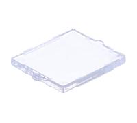 LEGO 50 x Glass for Window 1 x 2 x 2 Flat Front Trans-Clear