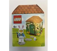 Lego 5005249 Easter Bunny Man Minifigure With Easter House