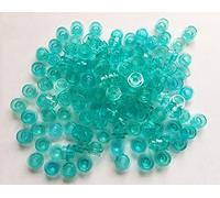 LEGO 50x 4073 Plate Round 1x1 | Trans-Light Blue