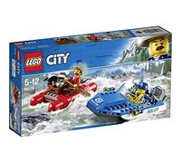 LEGO 60176 City Police Wild River Escape Boat Toy, Police Speedboat Building Set