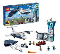 LEGO 60210 City Sky Police Air Base Building Set for Kids, Fun Toy Plane Construction Kit for Boys and Girls