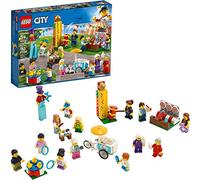 LEGO 60234 City Town People Pack - Fun Fair Building Set with 14 Minifigures, Toys for Kids 5 Years Old
