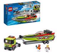 LEGO 60254 City Great Vehicles Racing Boat Transporter