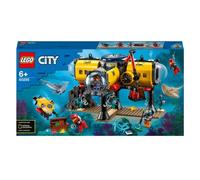 LEGO 60265 City Oceans Exploration Base, Deep Sea Ocean Toys with Drone, Shark Figure and Diver Minifigures, Gifts for Boys & Girls age 6 plus