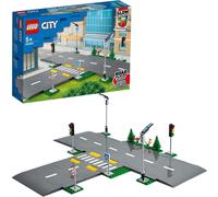 LEGO 60304 City Road Plates Building Toys, Set with Traffic Lights, Trees ,New