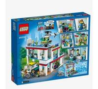 LEGO 60330 City Hospital Building Set with Ambulance Toy Truck, Rescue Helicopter, Road Plates and 12 Minifigures, gifts for Boys & Girls