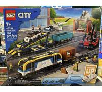 Lego 60336 city freight train remote control app powered up new sealed retired .