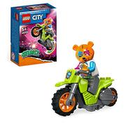 LEGO 60356 City Stuntz Bear Stunt Bike, Flywheel-Powered Motorbike Toy to Perform Jumps and Tricks, Toys for Kids, Boys & Girls Age 5 Plus, Small Gift or Extension Set