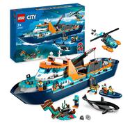 LEGO City: Arctic Explorer Ship, Big Floating Boat Toy (60368)