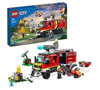 LEGO 60374 City Fire Command Unit Set, Rescue Fire Engine Toy, Ultramodern Truck with Land and Air Drones, Emergency Vehicle Toys for Kids, Boys & Girls Aged 6 Plus