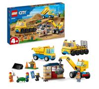 LEGO 60391 City Construction Trucks And Wrecking Ball Crane
