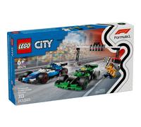 LEGO 60474 F1 Grid with VCARB & Sauber Race Cars