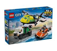 LEGO 60505 Airplane, Service Truck & Hovercraft Remix
