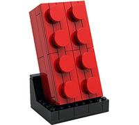 LEGO 6313291 2x4 Building Block Red Teal Brick VIP 2019