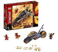 LEGO 70672 NINJAGO Cole’s Dirt Bike Ninja Motorbike with Caterpillar Tracks and 3 Minifigures, Adventure Toy for Kids