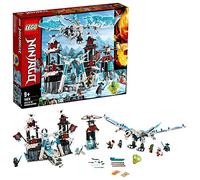 LEGO 70678 NINJAGO Castle of the Forsaken Emperor Set with Ice Dragon Toy, Masters of Spinjitzu Playset