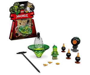 LEGO 70689 NINJAGO Lloyd’s Spinjitzu Ninja Training Spinner, Collectible Kids Spinning Top Action Toy for Kids 6 Plus Years Old with Lloyd Minifigure