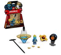 LEGO 70690 NINJAGO Jay’s Spinjitzu Ninja Training Spinner, Kids Spinning Action Toy for 6 Plus Years Old, Collectible Gift Idea with Jay Minifigure