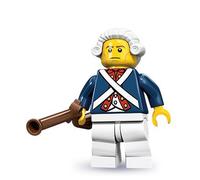 LEGO 71001 Series 10 Revolutionary Soldier Opened