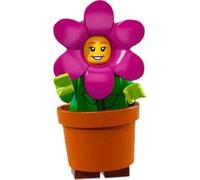LEGO 71021 Series 18, #3 Mini Figure Blue Brick Suit Girl Mini Figure