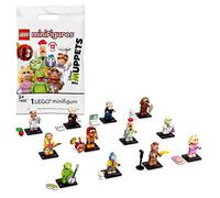 LEGO 71033 Minifigures The Muppets Limited Edition Collection Toy, 1 of 12 Mystery Bags to Collect Featuring Kermit the Frog & Miss Piggy (1 Piece - Style Picked at Random)