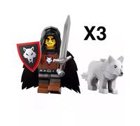 LEGO 71048 WOLFPACK BEASTMASTER Minifigure Series 27 - MINT NEW x3 SEALED BUNDLE