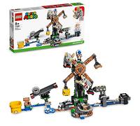 LEGO 71390 Building Set, Super Mario Reznor Knockdown Expansion Set, Collectible Buildable Game Toy for Kids with Blue Toad Figure, Multicolor, Gifts for Girls and Boys age 8 Plus