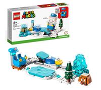 LEGO 71415 Super Mario Ice Mario Suit and Frozen World Expansion Set, Collectible Toys for Kids, Buildable Game with Figure Costume plus Cooligan and Goomba Enemy Figures