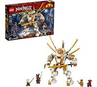 LEGO 71702 NINJAGO Legacy Golden Mech Action Figure with Lloyd, Wu and General Kozu, Ninja Building Set